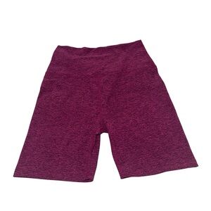 Beyond Yoga Magenta Biker Shorts